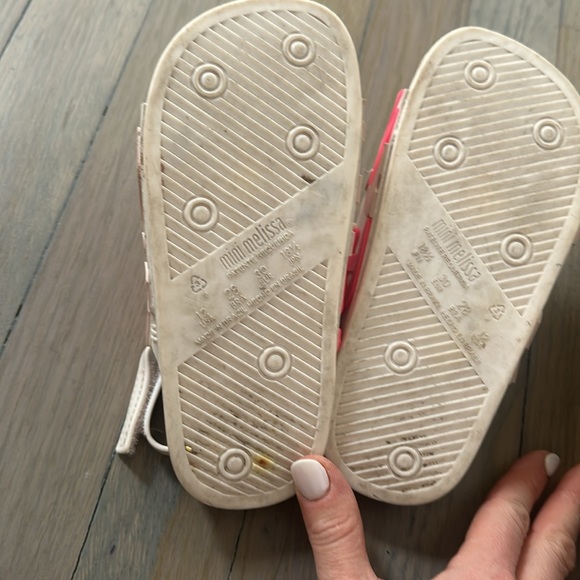 Mini Melissa Sandals Size 12 - Picture 3 of 4